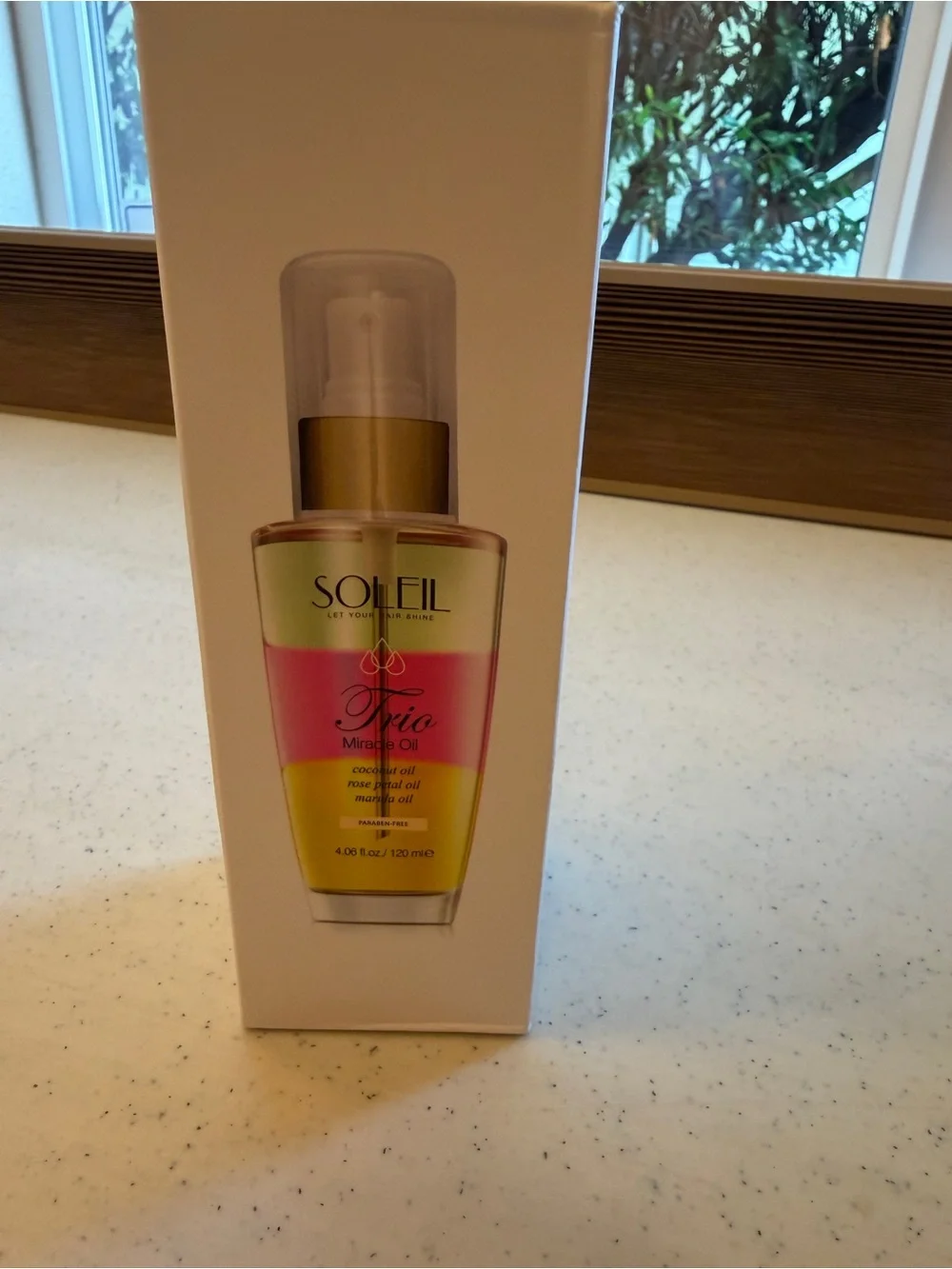 Soleil Trio Miracle Oil Hair Treatment 4.06 oz New